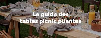 meilleurs tables de picnic pliantes